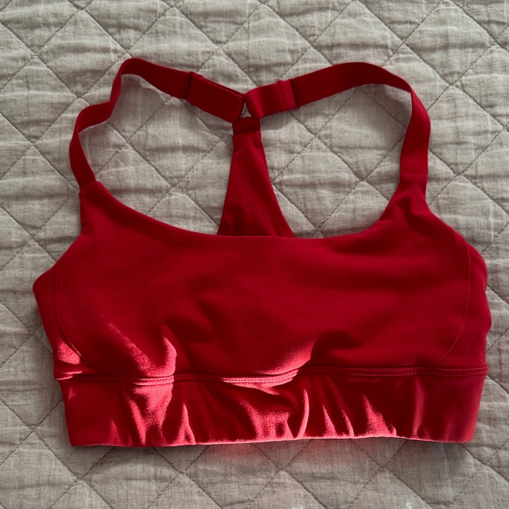 BEYOND YOGA Red Women's Sports Bra